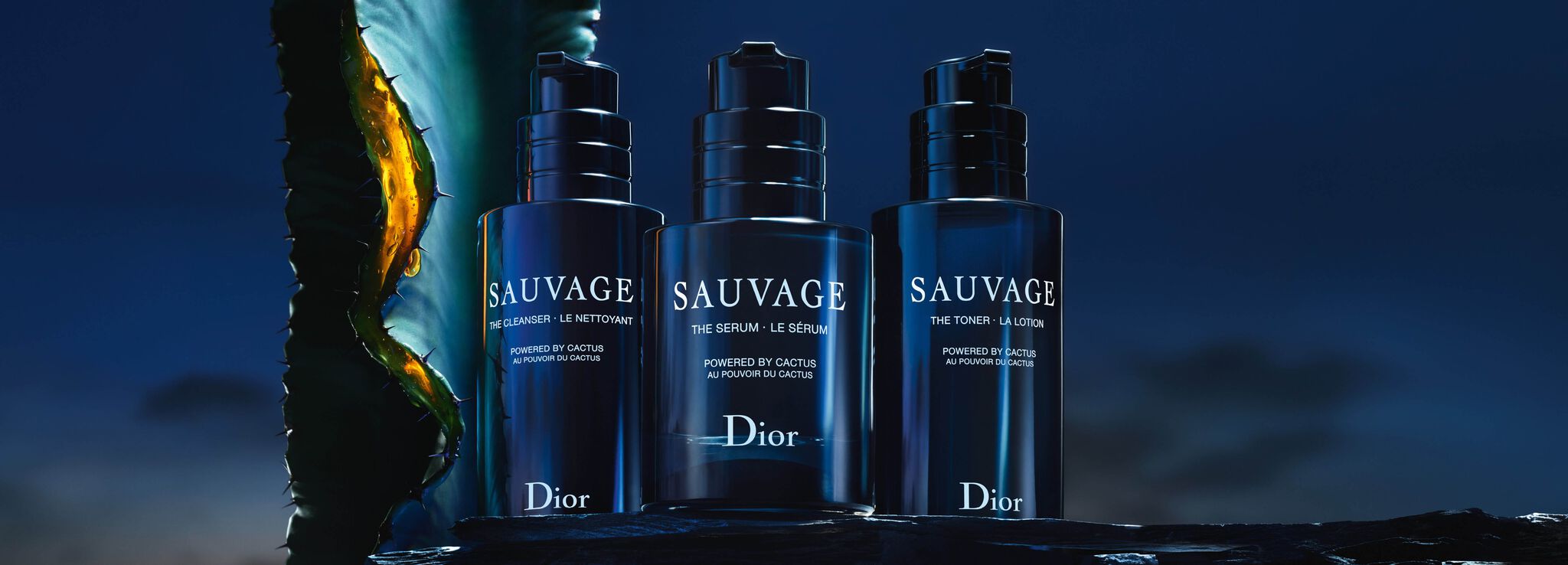 kit sauvage tratamiento: serum cleanser tonic kit sauvage tratamiento: serum cleanser tonic